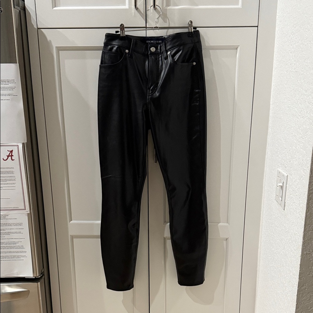 Veronica Beard Black Straight Leg Women's Jeans